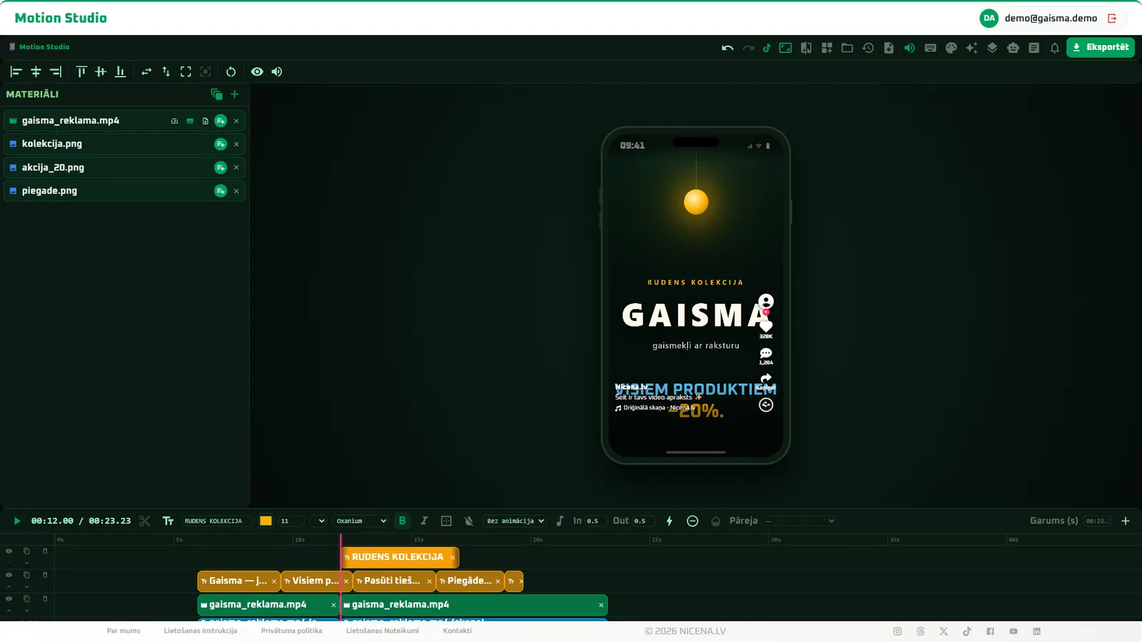 The TikTok safe zone - an overlay shows where text stays visible under the platform UI.