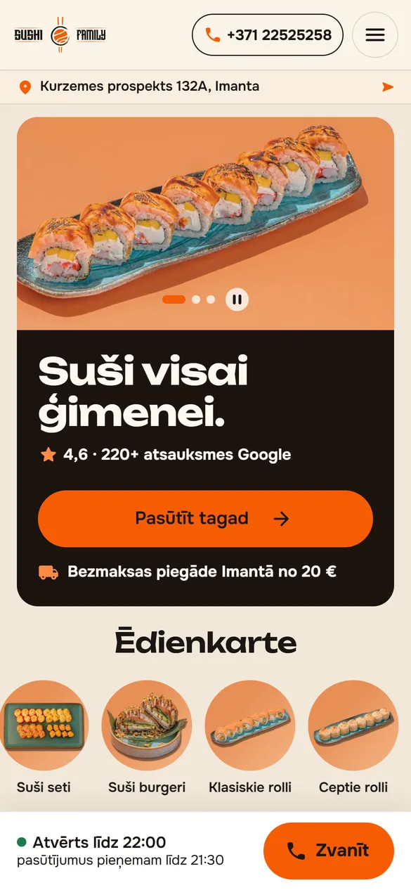 Sushi Family - screenshot (Phone)